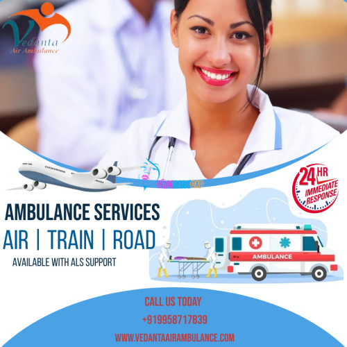Vedanta Air Ambulance Service in Jabalpur provide high-class medical facilities to help to transfer your loved one from Jabalpur to anywhere in India at an affordable price. So if you need to transfer your loved one Jabalpur to another city in India Call us now. 
More@ https://bit.ly/3HfciRw