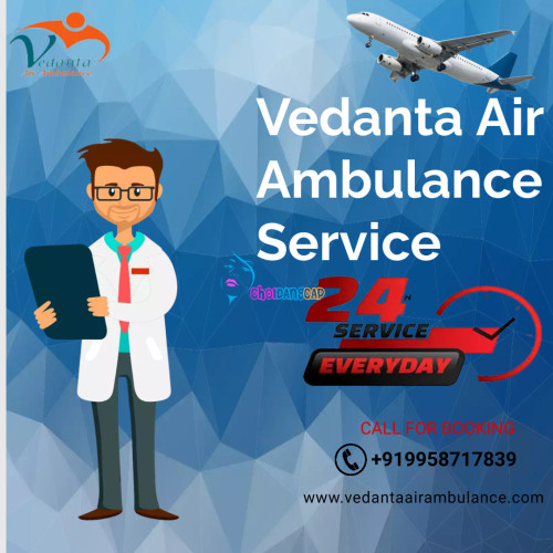 Vedanta Air Ambulance Service in Shimla provides a very low-fare medical transport facility with a full ICU setup. We also provide specialized doctors and experienced medical staff for the whole journey. So contact us today and get our services. 
More@ https://bit.ly/3BRHNgT