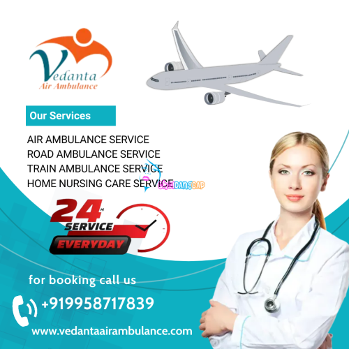 Vedanta Air Ambulance Service in Goa provides the best medical transportation with a full ICU setup at the lowest budget. We provide hi-tech medical equipment to make the journey risk-free and safe for patients. 
More@ https://bit.ly/3C1Qk0Z