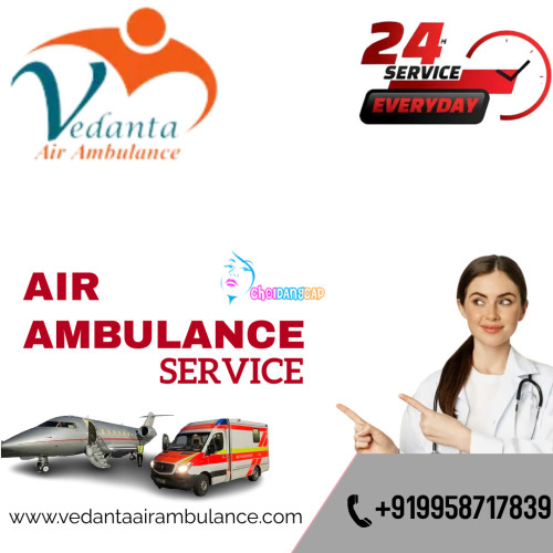 Vedanta Air Ambulance Service in Gwalior provides a complete medical solution with advanced medical supplies at an affordable price. We serve a very experienced and well-trained medical team to transfer your patient safely. 
More@ https://bit.ly/3WzCN8C