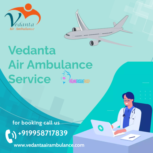 Vedanta Air Ambulance Service in Lucknow provides a safe patient transfer service with all medical facilities for emergency transfer purposes. So if you need to book a patient transfer service with all medical facilities contact us now. 
More@ https://bit.ly/3FWgUJR