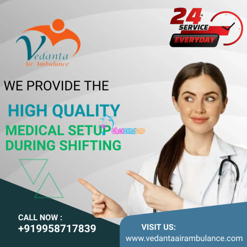 Vedanta Air Ambulance Service in Purnia provides authentic medical facilities with a well-expert and specialized medical team. Then don't delay and book our air ambulance services with a lifesaving emergency medical team.
More@ https://bit.ly/3IfCThw