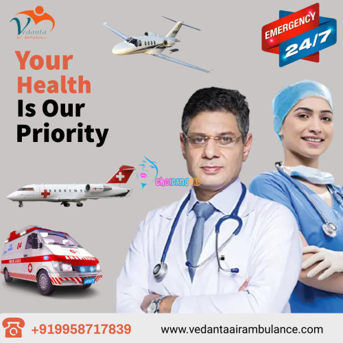 Vedanta Air Ambulance Service in Srinagar provides timely and safe transfer facilities with all basic medical tools for emergency patient. So if you want to book patient transfer service with all medical solution for patients then contact us.
More@ https://bit.ly/3vuujE1