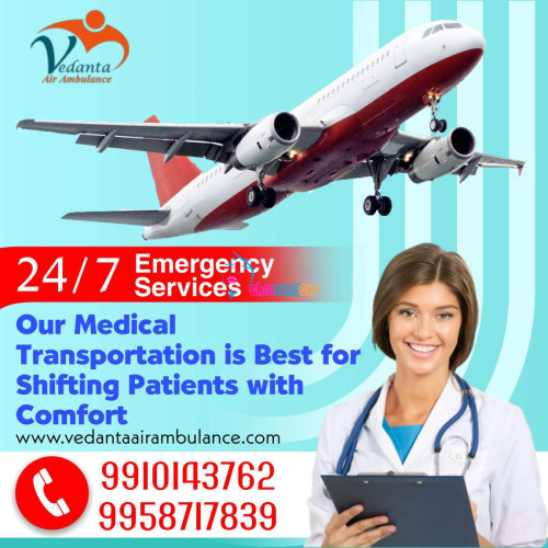 Vedanta Air Ambulance Service in Shillong provides timely patient transfer service with all modern medical tools for emergency and non-emergency patient transfer. So contact us now and book our services. 
More@ https://bit.ly/3WxXVfV