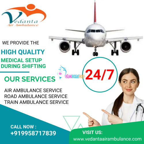 Vedanta Air Ambulance Service in Darbhanga provides top-class and highly professional medical teams to patients. So if you are worried about relocating your loved one then contact our communication centre and book our services.
More@ https://bit.ly/3VA6gy4
