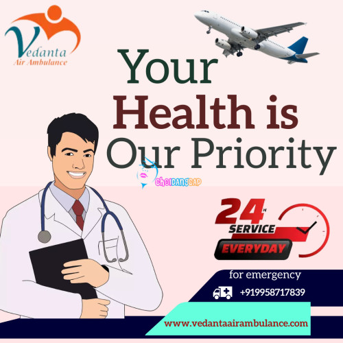 Vedanta Air Ambulance Service in Rewa provides risk-free medical transportation along with hi-tech medical facilities. We provide all healthcare facilities to ensure that the journey is very safe. 
More@ https://bit.ly/3vI5RPD