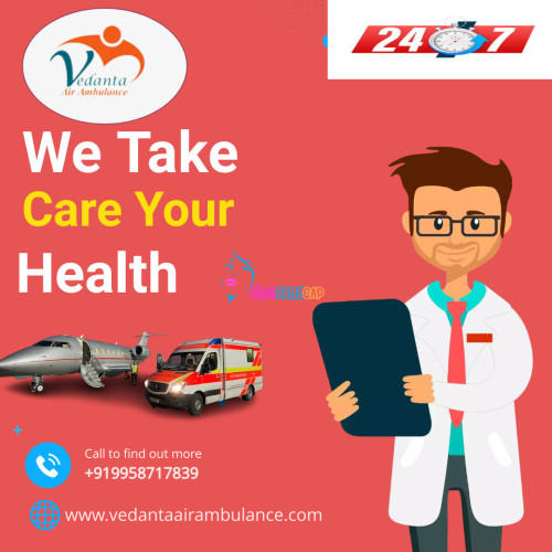 Vedanta Air Ambulance Service in Kochi offers a complete medical solution and certified air ambulance at an affordable budget. We provide all necessary medical assistance inside the aeroplane and ensure proper patient care.
More@ https://bit.ly/3W7eu17