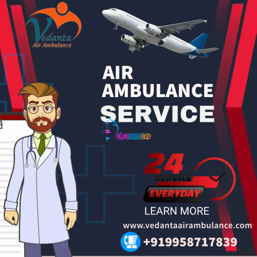 Vedanta Air Ambulance Service in Gwalior provides medical transport facilities at very low fares with full healthcare facilities. We also have doctors and experienced medical staff available for the entire journey. 
More@ https://bit.ly/3W8Czog