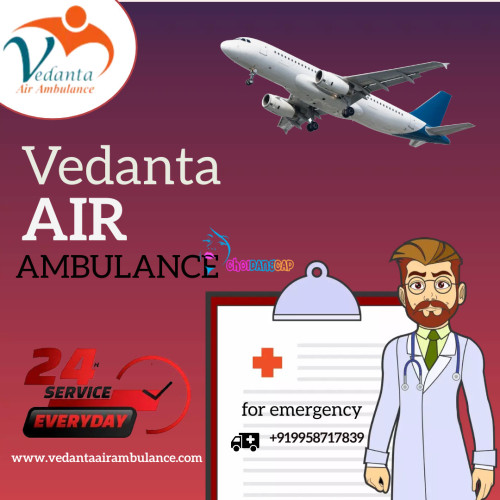 Vedanta Air Ambulance Service in Bagdogra provides a complete medical solution with a well-experienced medical unit to the patient at an affordable price. So if you need to hire the best air ambulance services call us now. 
More@ https://bit.ly/3HlOPh4