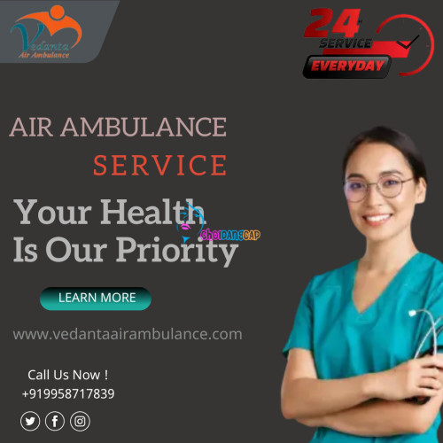 Vedanta Air Ambulance Service in Bikaner provides full ICU and CCU medical facilities inside the flight. We provide pre-hospital treatment during the journey with a specialized and fully experienced medical team. 
More@ https://bit.ly/3kBjkGU