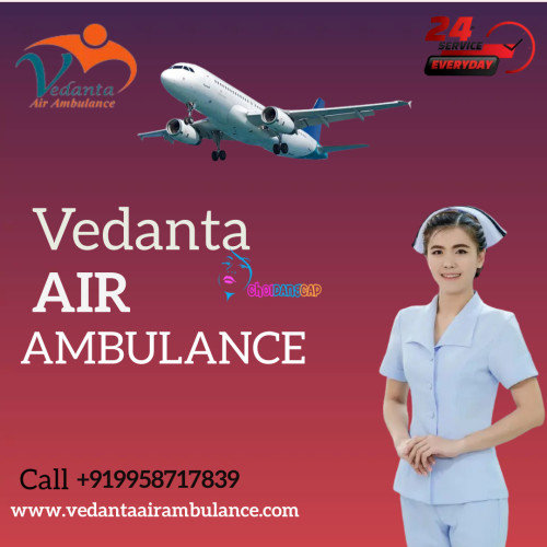 Vedanta Air Ambulance Service in Bagdogra helps in shifting patients without any complications. We provide a certified medical team at a cost-effective budget to the patients during the journey. 
More@ https://bit.ly/4081206