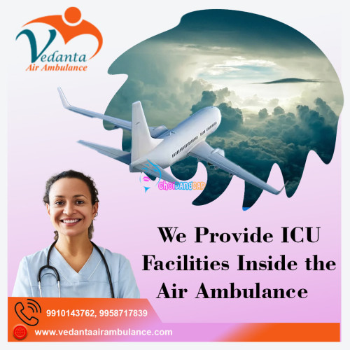 Vedanta Air Ambulance Service in Shillong offers world-class patient care facilities through the highly experienced and highly trained medical crew. We are available 24/7 hour to transfer patients anywhere in India.  
More@ https://bit.ly/3Hs6GBI