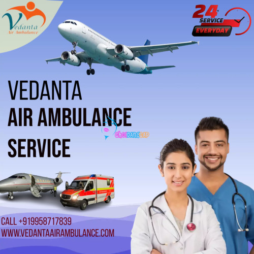 Vedanta Air Ambulance Service in Allahabad provides the best 24-hour medical evacuation service with matchless medical equipment and hassle-free relocation care. 
More@ https://bit.ly/3HzWDuE