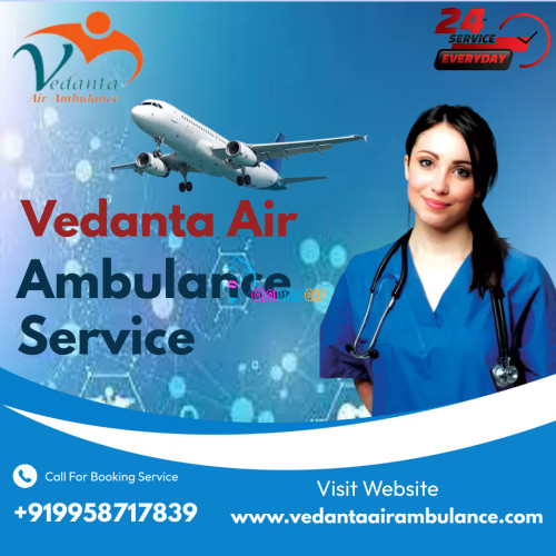 Vedanta Air Ambulance Service in Darbhanga provides a complicated patient transfer service at a very low cost to the patient. Our air ambulances are equipped with advanced life support that work according to the medical condition of the patients. 
More@ https://bit.ly/3YscT7J